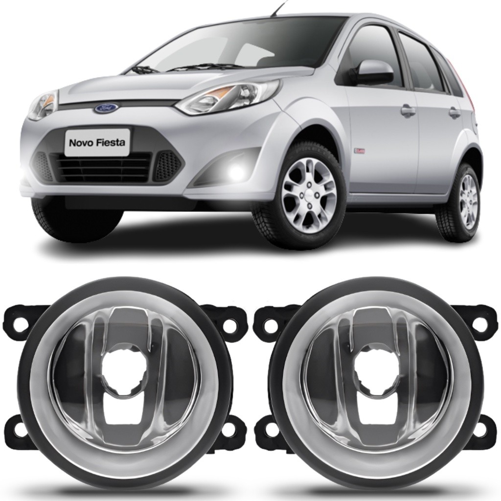 Par Farol Milha Ford Fiesta 2011 2012 2013 2014
