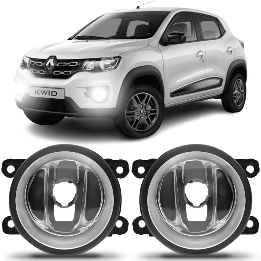 Par Farol Milha Renault Kwid 2017 2018 2019 2020 2021