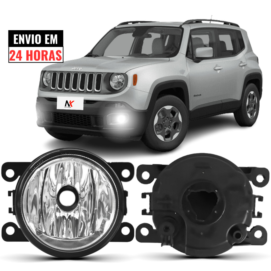 Farol Milha Jeep Renegade 2015 2016 2017 2018 Novo Oferta