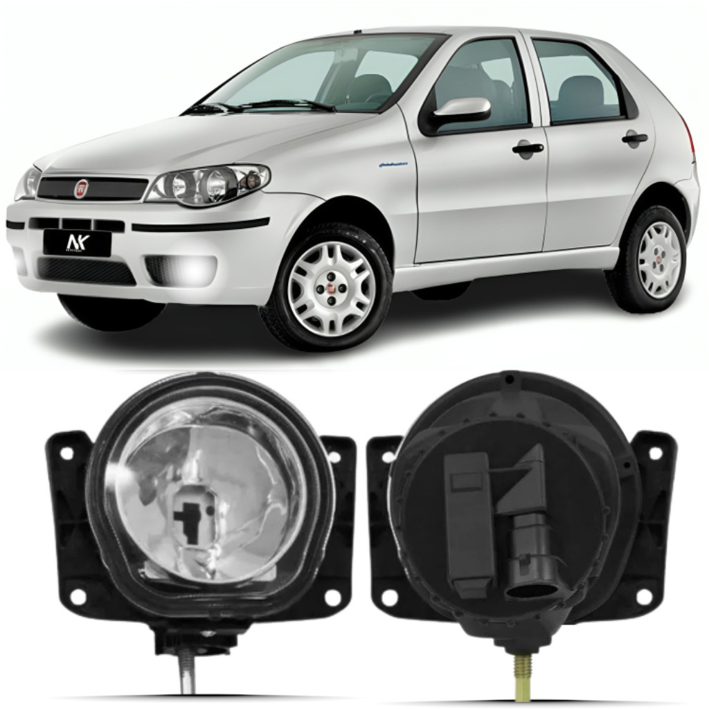 Farol Milha Fiat Palio G3 Zoião 2004 2005 2006 á 2011