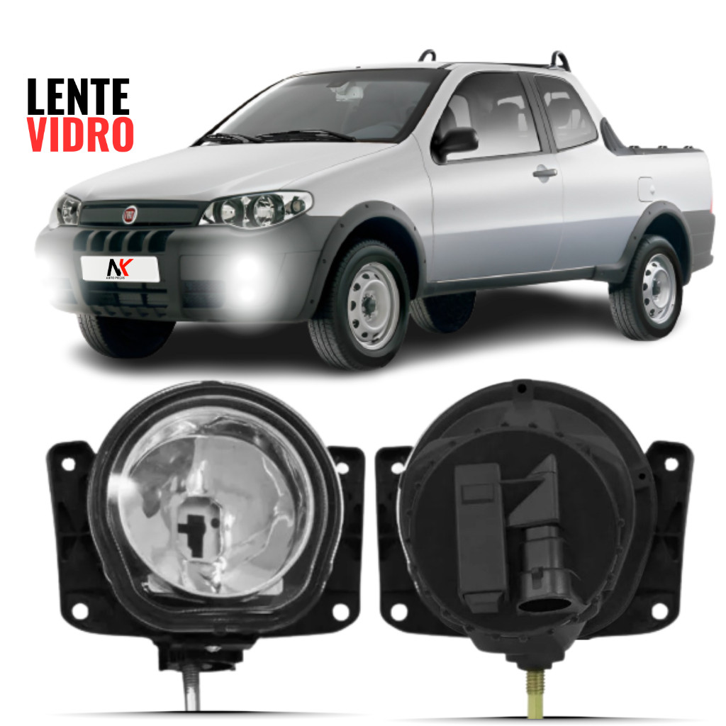Farol Milha Fiat Strada 2005 2006 2007 2008 2009 2010 2011 2012