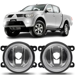 Par Farol Milha Mitsubishi L200 Triton 2007 2008 2009 2010 2011 2012 2013 2014 2015 2016 Oferta Novo