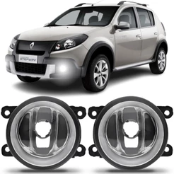 Par Farol Milha Sandero Stepway 2008 2009 2010 2011 2012 2013 2014 2015 2016