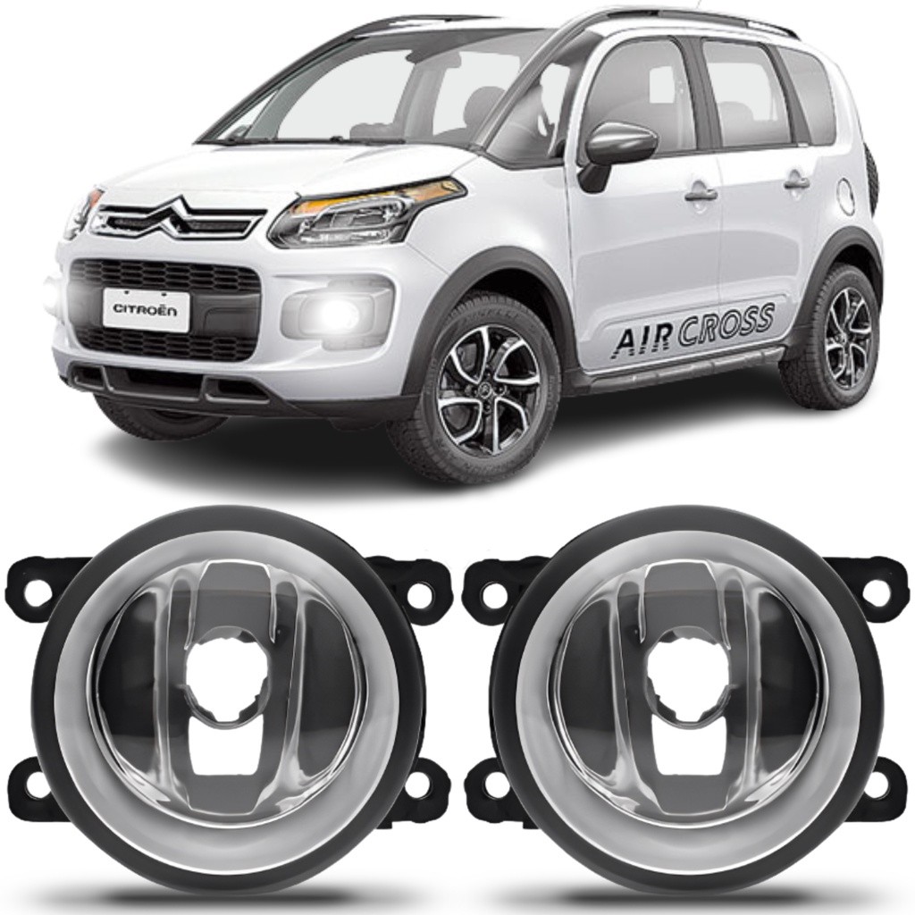 Par Farol Milha Citroen Aircross 2010 2011 2012 2013 2014 2015