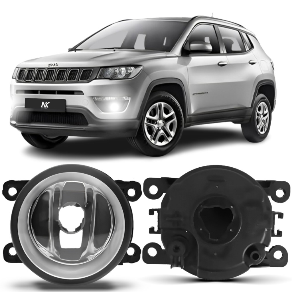 Farol Milha Jeep Compass 2016 2017 2018 2019