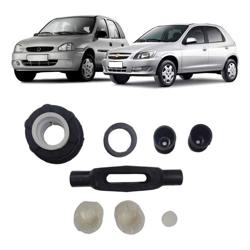 Kit Reparo Bucha Alavanca Câmbio Varão Celta Corsa Vectra