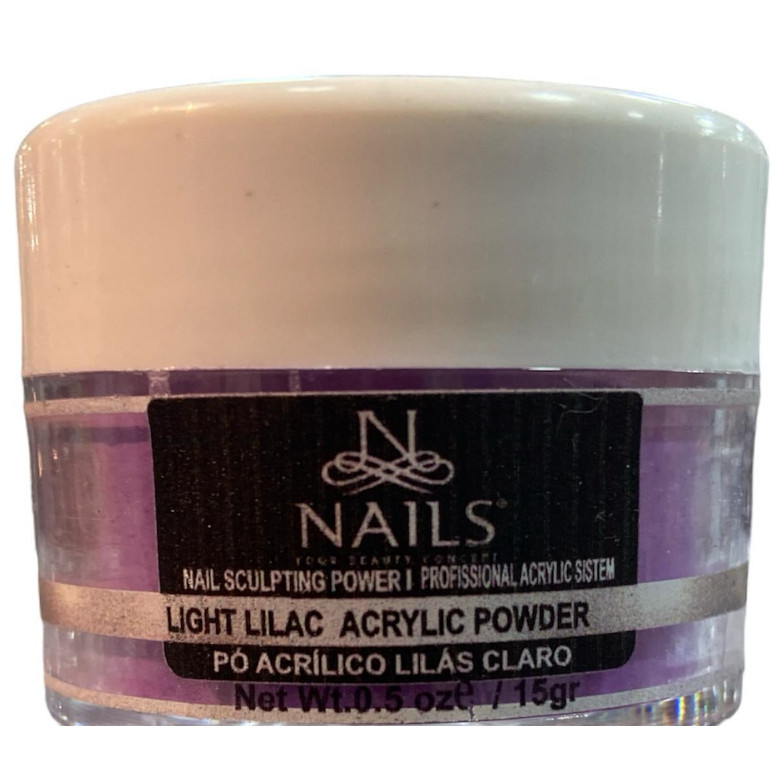 Pó Acrílico Light Lilac Nails 15g