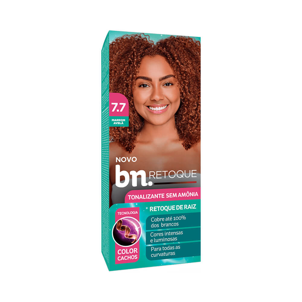 Tonalizante Beleza Natural 7.7 Marrom Avelã em Oferta na Shopee