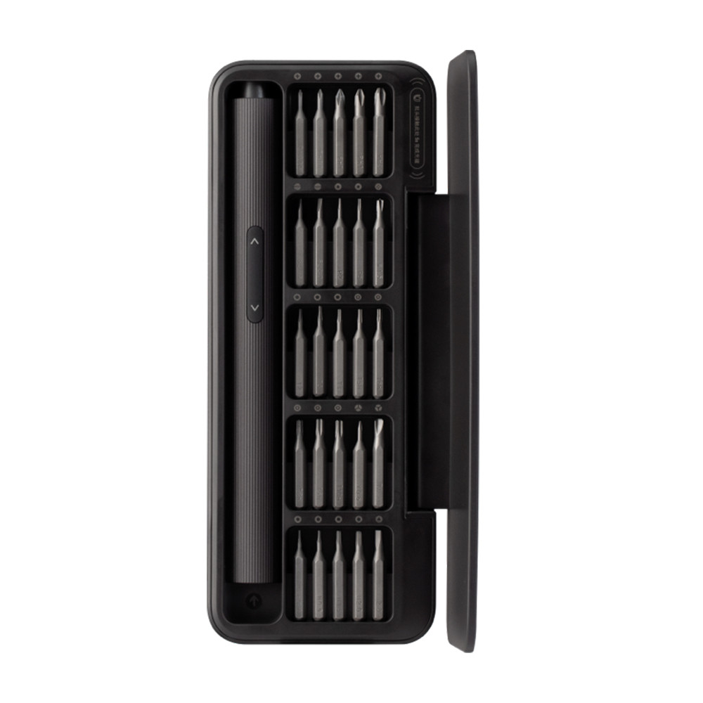 Kit Ferramenta Parafusadeira Hoto 25Bits Magnética Cinza em Oferta na Shopee