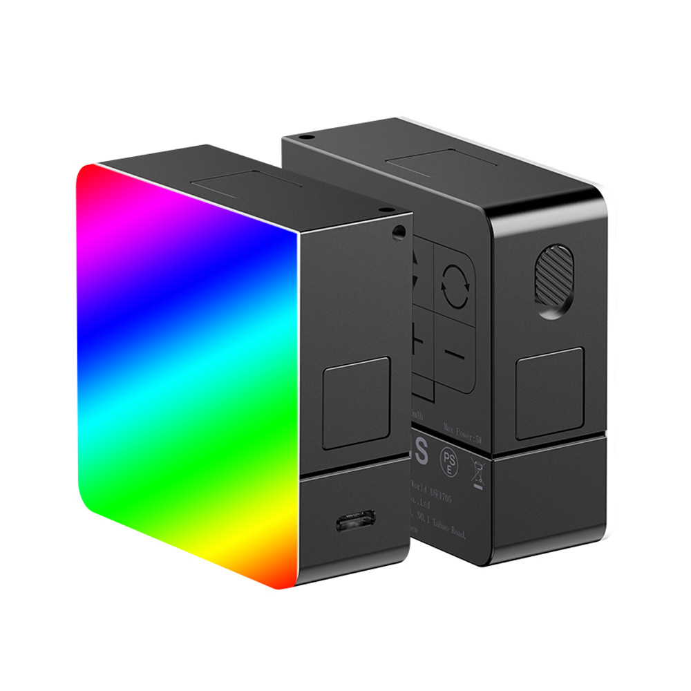 Mini Luz de Vídeo Rgb Ulanzi VL49 Pro Recarregável Preto em Oferta na Shopee