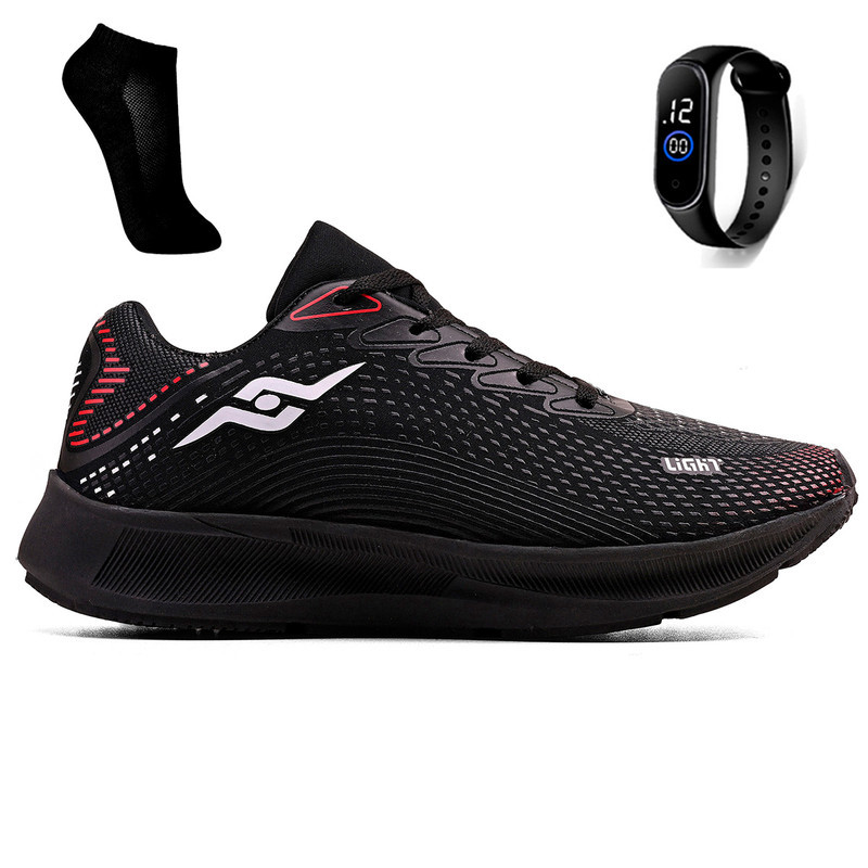 Tênis Infantil para Meninas e Meninos para Esportes e Lazer + Meia + Relógio em Oferta na Shopee