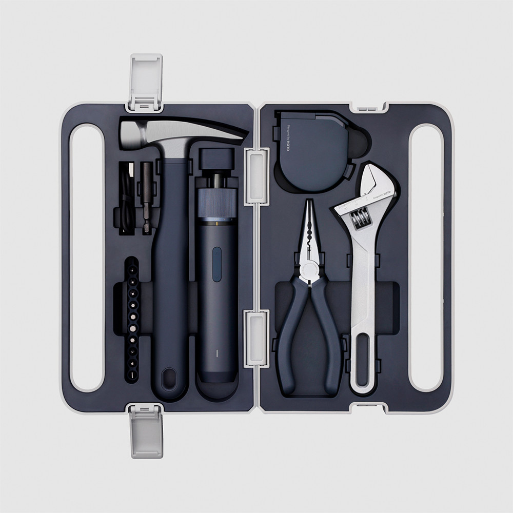 Kit de Ferramentas Multifuncional Hoto 9Peças Fenda 3.6V