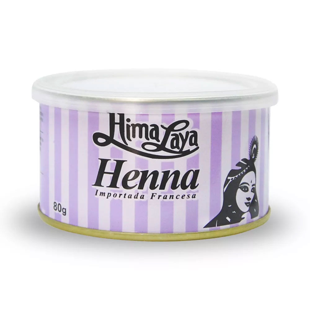 Henna em Pó Himalaya Castanho Claro 80g