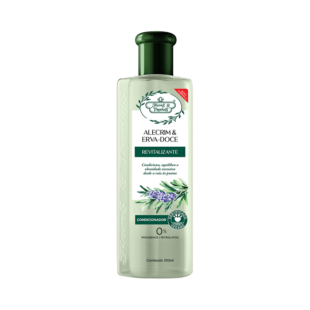Condicionador Flores & Vegetais Alecrim