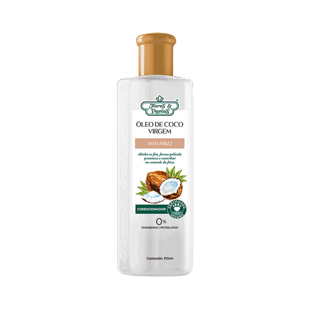 Condicionador Flores & Vegetais Anti-Frizz 300ml