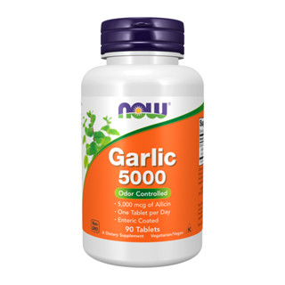 Alho 5000 mcg Now Foods 90 Tablets Importado em Oferta na Shopee