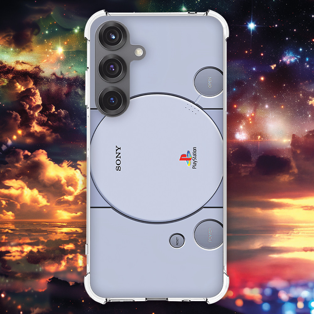 Capinha Celular Personalizada com (3413) PLAY 1 VIDEO GAME STATION GALAXY A24 A23 A22 A21S A21 A20S A20 A17 A16 A15 A14 em Oferta na Shopee