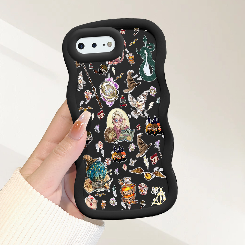 Capinha Para iPhone 7 8 6 6S Plus Capa De Silicone Macio Capinhas 0047 MKL