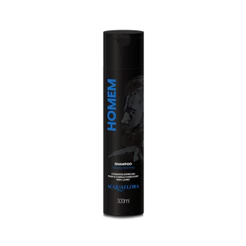 Shampoo Acquaflora Homem Para Cabelos Normais 300ml