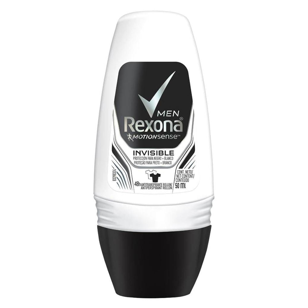 Desodorante Rexona Roll-on Men Invisible 50ml em Oferta na Shopee