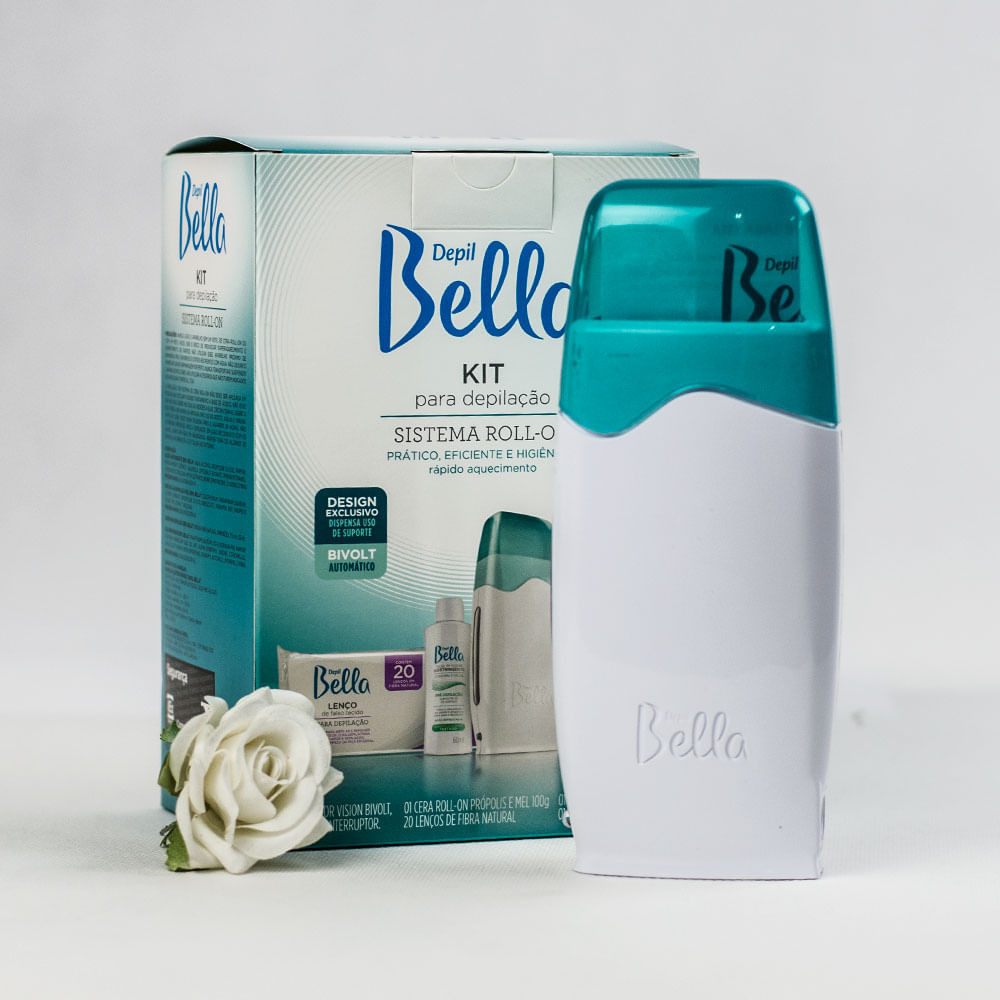 Kit para Depilação Depil Bella Sistema Roll-on