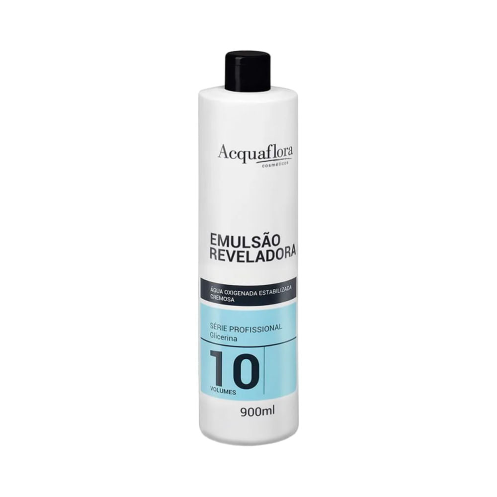Água Oxigenada Acquaflora 10 Volumes 900ml em Oferta na Shopee