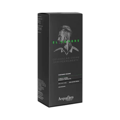 Kit Tonalizante Acquaflora El Hombre 3.0 Castanho Escuro