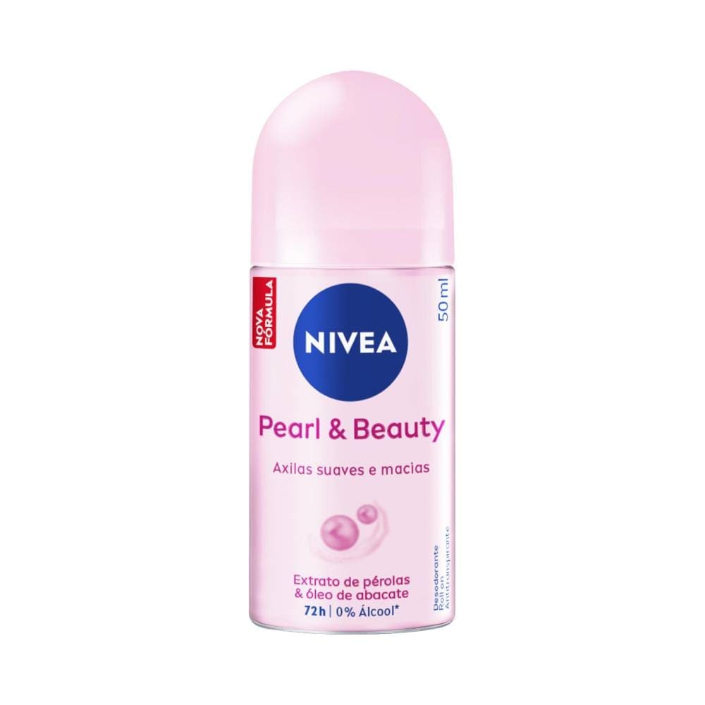 Desodorante Nivea Roll-on Pearl Beauty 50ml