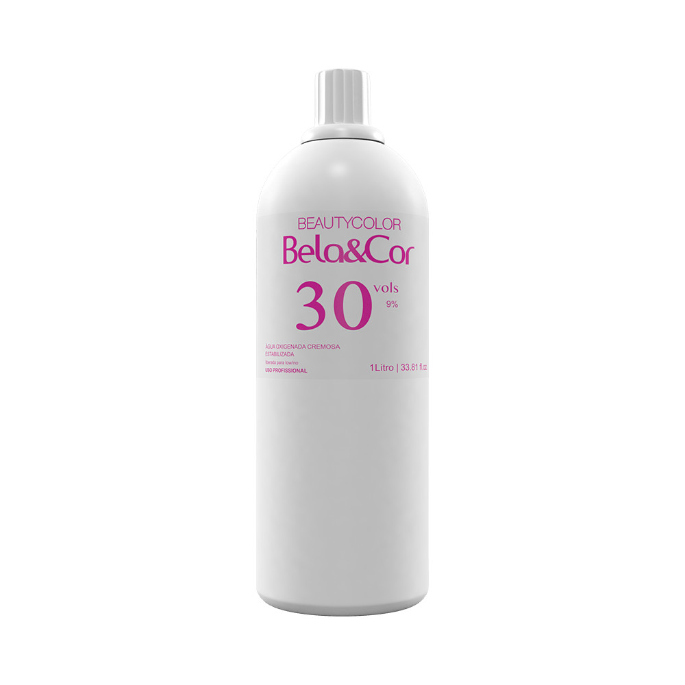 Água Oxigenada Beauty Color Bela&Cor 30 Volumes 1000ml em Oferta na Shopee