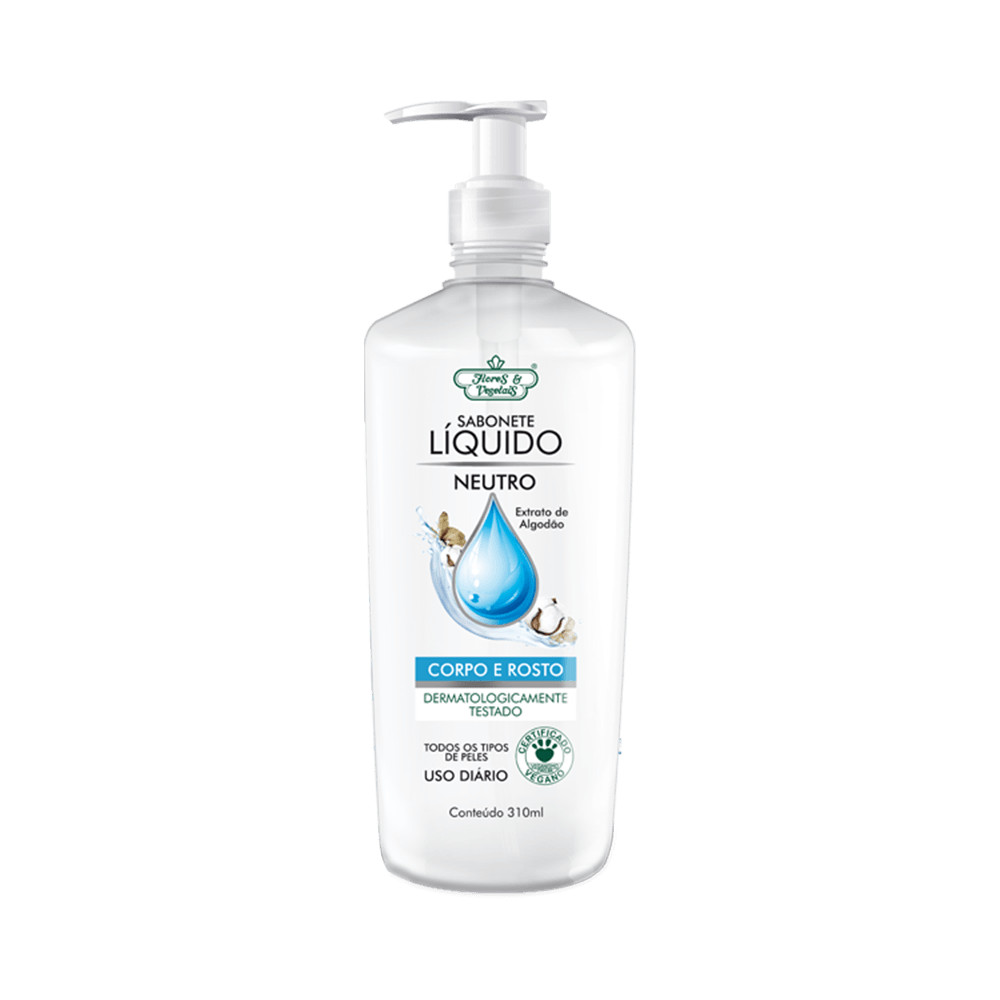Sabonete Flores & Vegetais Facial Neutro