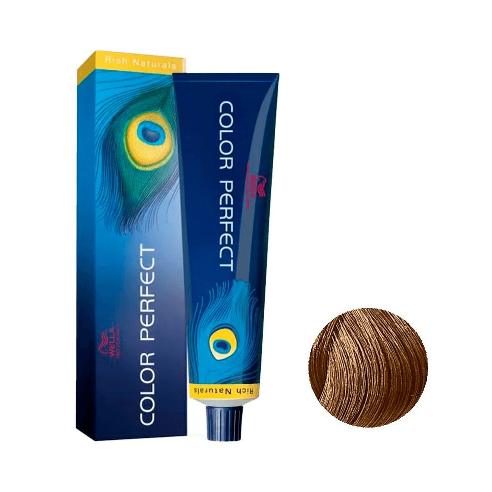 Detalhes do Coloração Color Perfect Rich Naturals 7/3 Louro Médio Natural 60g