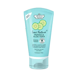 Creme Facial de Pepino Flores & Vegetais 100g