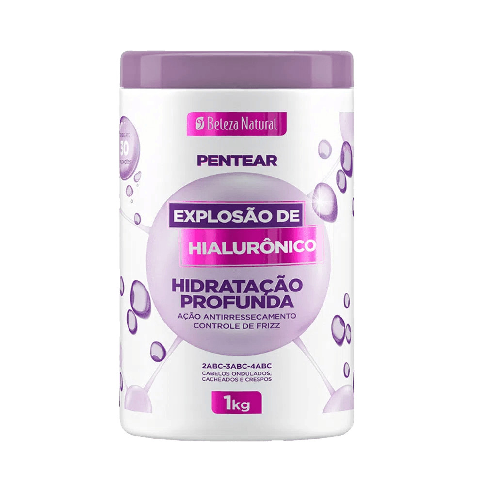Creme para Pentear Beleza Natural Explosão de Hialurônico 1000g
