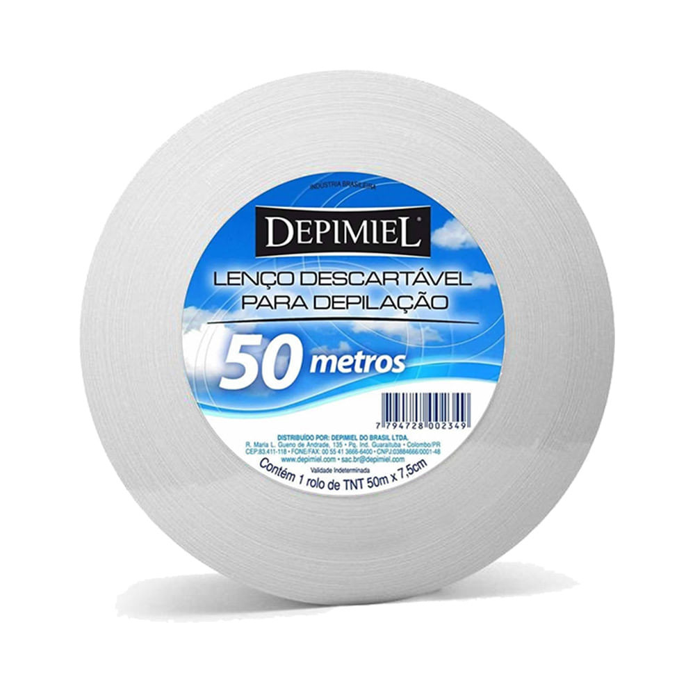 Papel Para Depilação Depimiel Rolo de TNT 50 metros em Oferta na Shopee