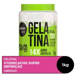 Gelatina Salon Line #todecacho Super Definição 1000g