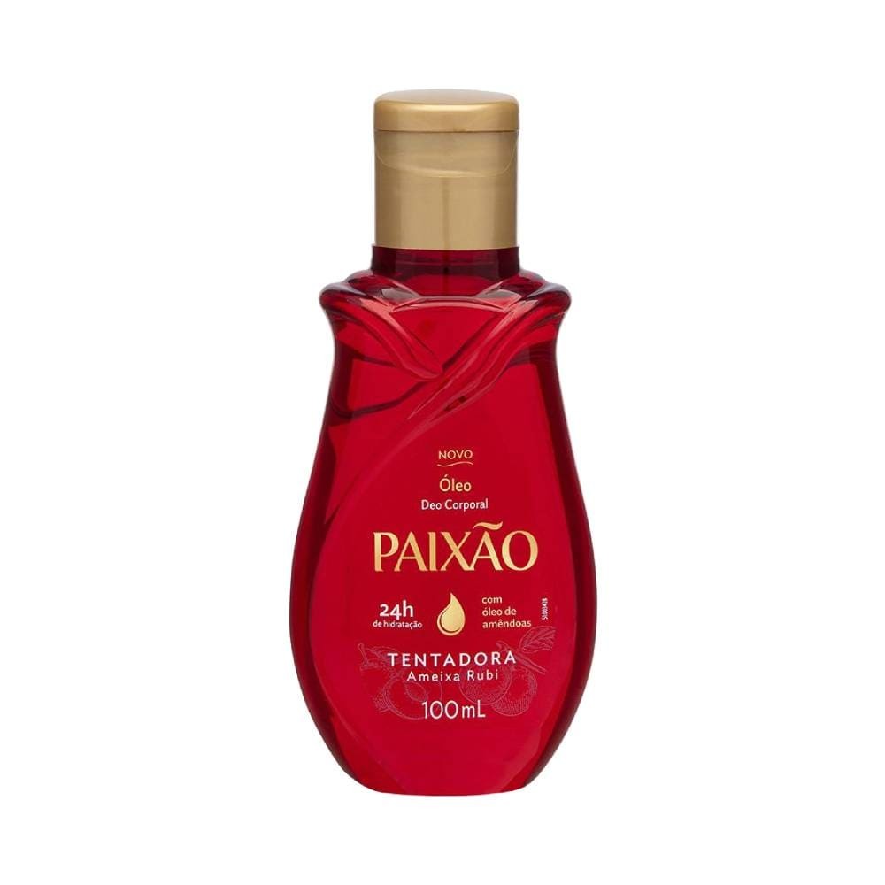 Óleo Corporal de Amêndoas Paixão Tentadora Ação Desodorante 100ml em Oferta na Shopee