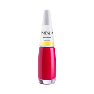 Esmalte Impala Vermelho Cremoso A Cor da Sua Moda Maria Flor em Oferta na Shopee