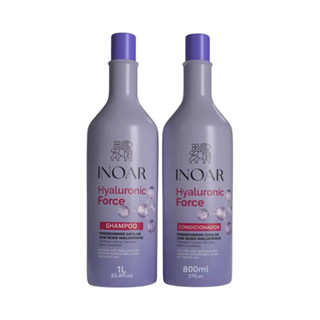 Kit Inoar Shampoo 1L + Condicionador 800ml Hyaluronic Force em Oferta na Shopee