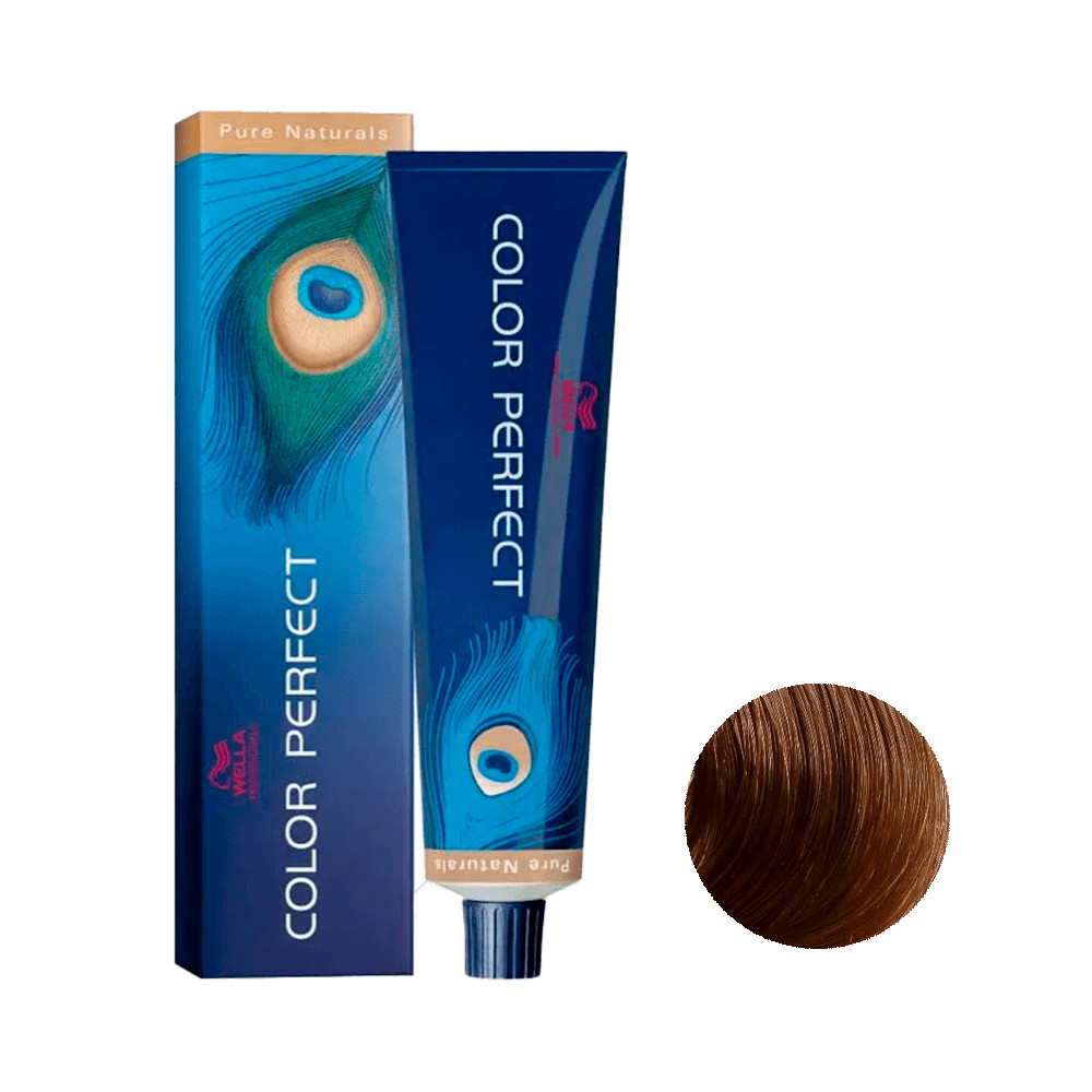 Imagem Coloração Color Perfect Pure Naturals 7/0 Louro Médio 60g