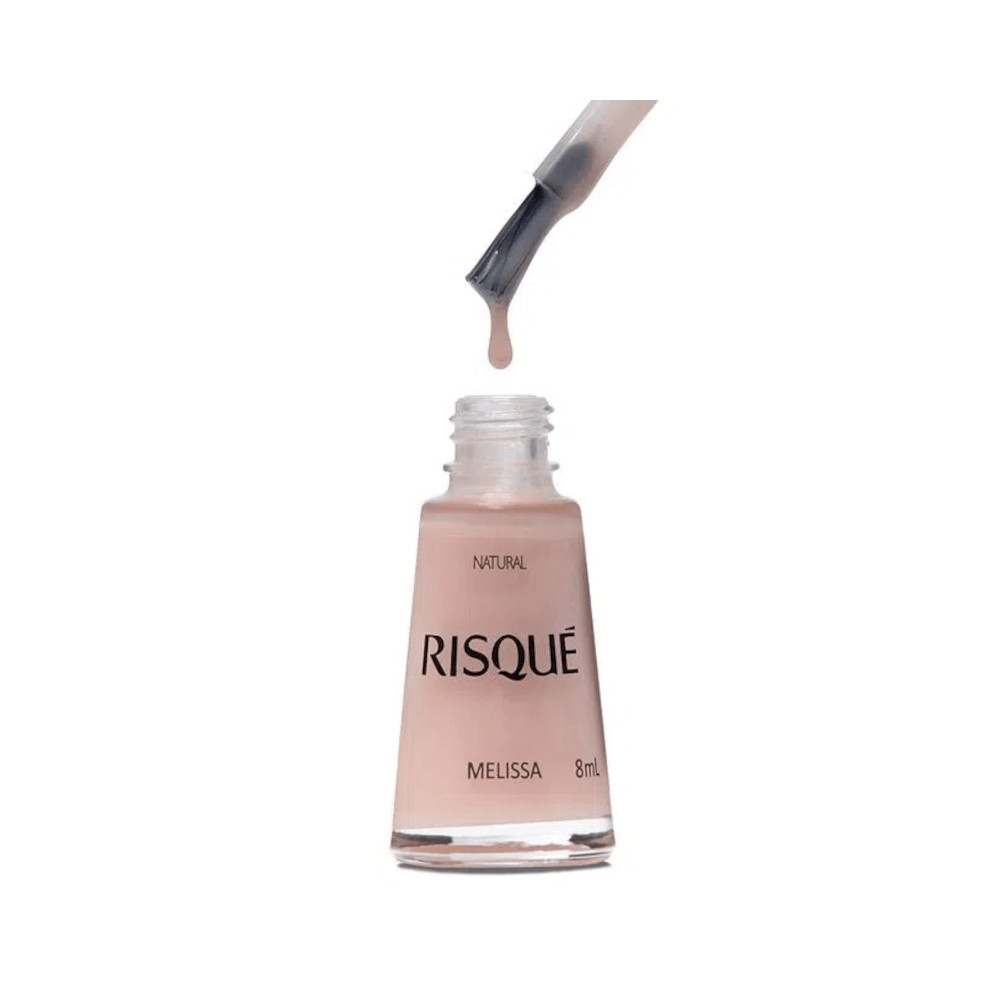 Detalhes do Esmalte Risqué Nudes Natural Melissa
