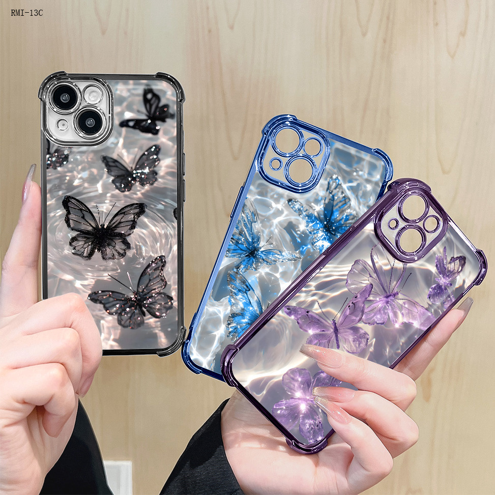 Capa Para Xiaomi Redmi 13C 14C 12C 12 10A 9C A3 A3X A4 4G 5G Capinha Transparente Celular 0461 FS em Oferta na Shopee