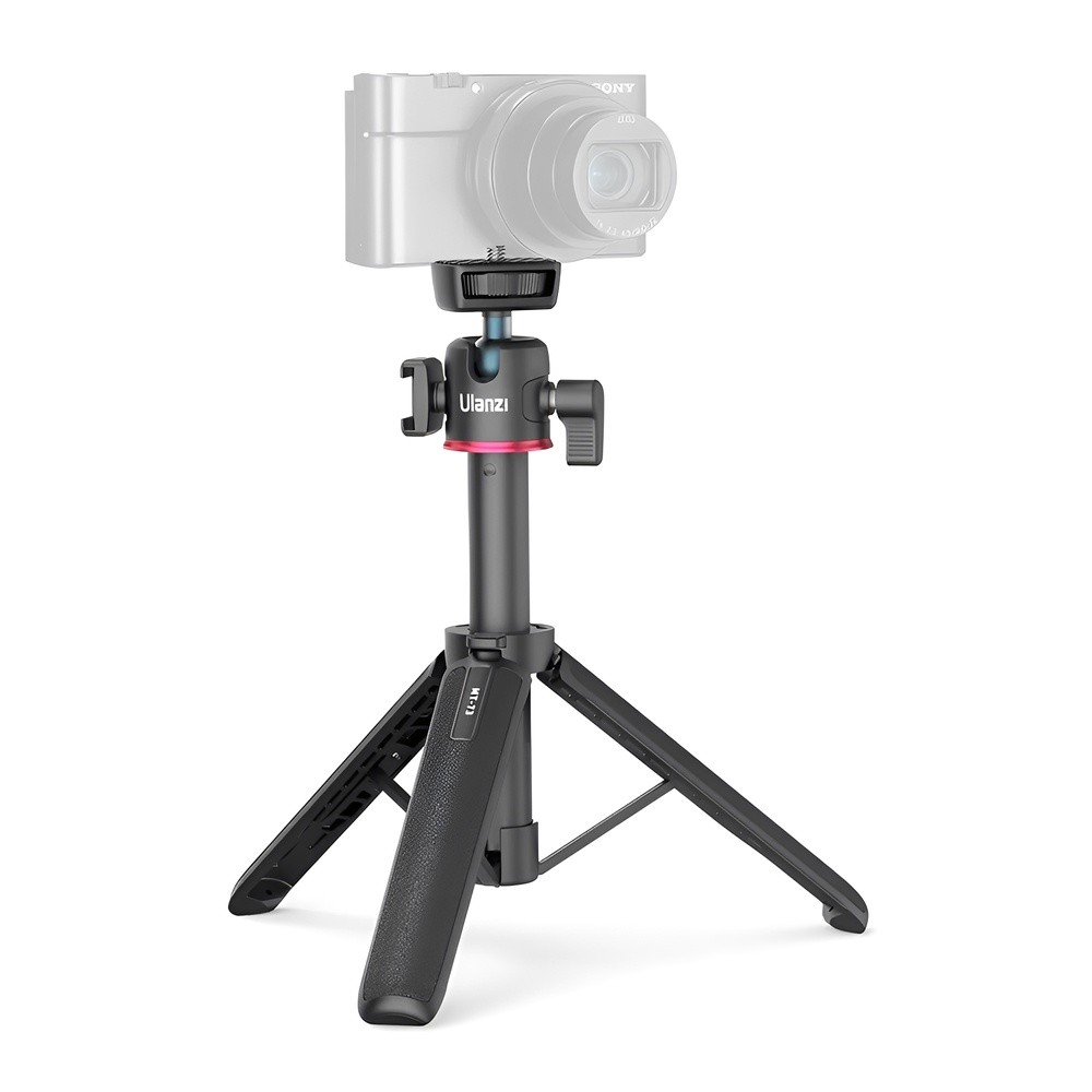 Mini Tripé Selfie Ulanzi MT73 Cabeça Esférica 1/4" Preto
