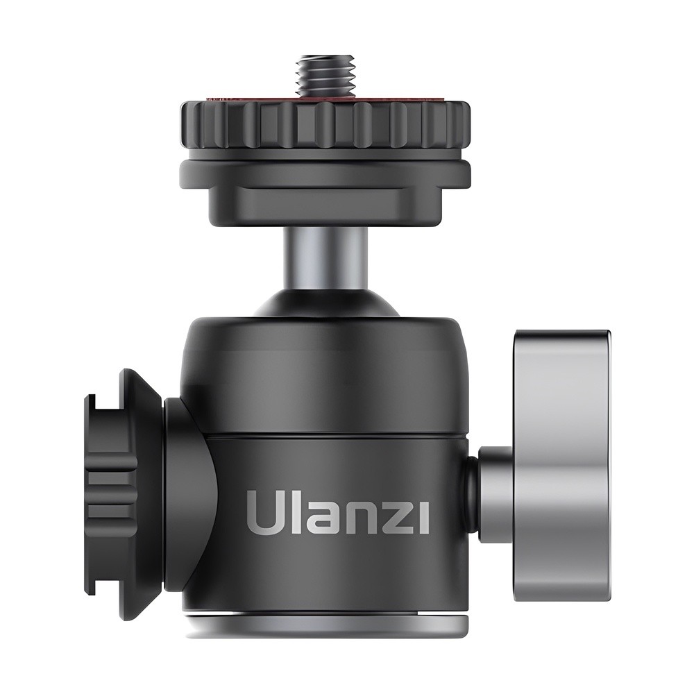 Cabeça Esférica Sapata Fria Dupla Ulanzi 1/4"-20 Preta em Oferta na Shopee