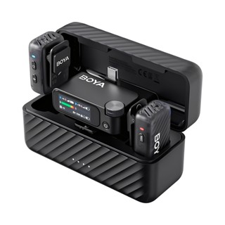 Microfone de Lapela Boya Boyamic 2-02 Usb C/3.5mm Preto em Oferta na Shopee