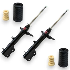 Par Amortecedor + Kit Suspensao Coifa Batente Traseiros Kyb p/ Toyota Corolla 1.8 93-02 / 1.6 97-02