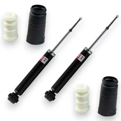 Par Amortecedor + Kit Suspens. Coifa Batente Traseiro Kyb Mitsubishi Outlander 2.4 08-11 / 3.0 07-15