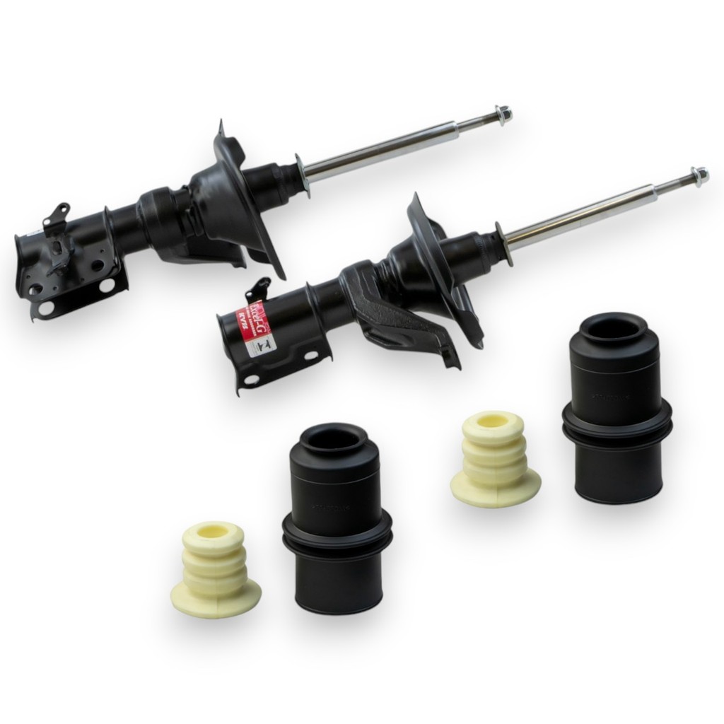 Par Amortecedor + Kit Suspensao Coifa Batente Dianteiro Kyb Para Honda Civic H Fina 1.7 2003-2006 Original Kayaba