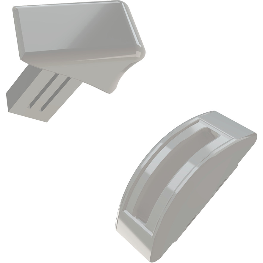 Kit Alavanca Inclinação Assento Banco Corsa Cinza 94 a 02 03