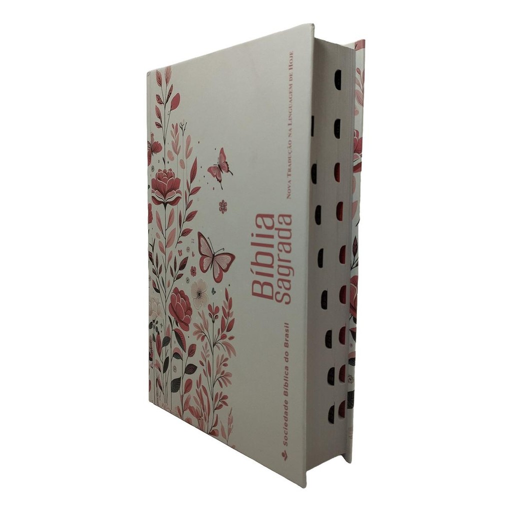 Bíblia Sagrada Ntlh | Índice Lateral | Capa Dura Jardim