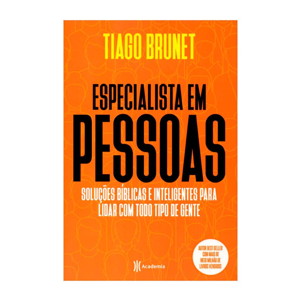 Especialista Em Pessoas Pocket       Tiago Brune em Oferta na Shopee